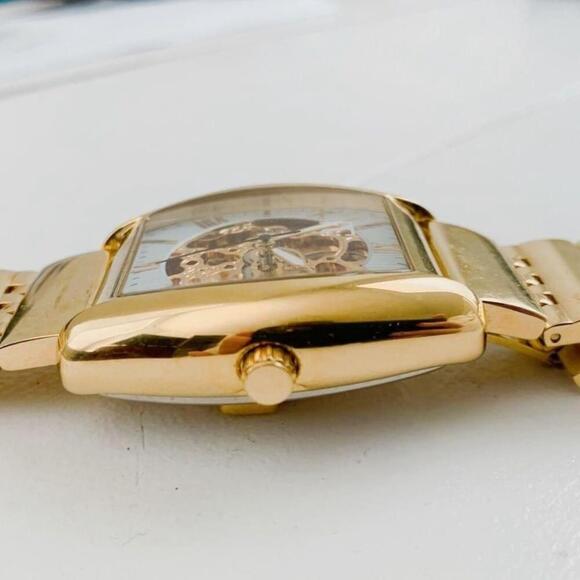 Auguste Galan Mens Gold Watch - Picture 5 of 17